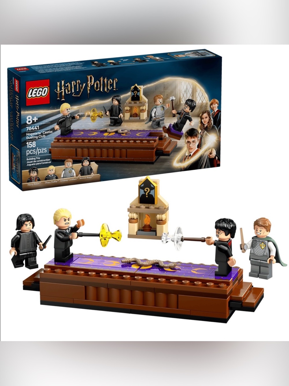 New LEGO 76441 Harry Potter Hogwarts Castle: Dueling Club Factory Sealed Retired